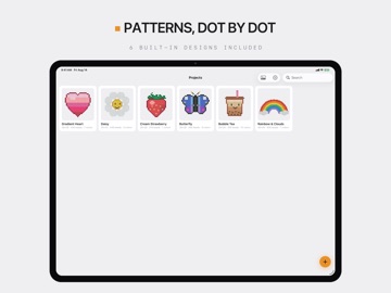 NDOT — Bead Pattern Studio iPad screenshot