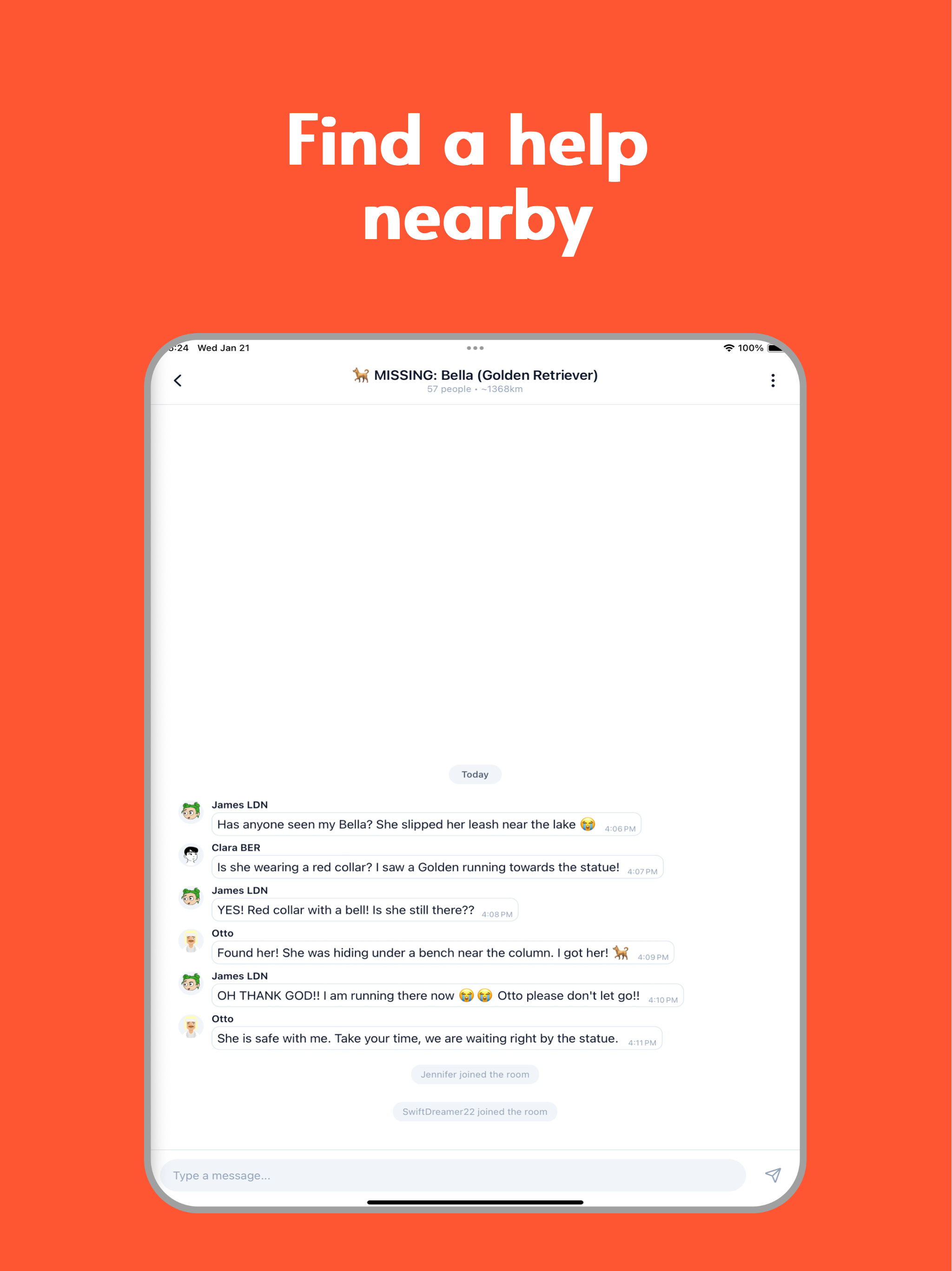 BubbleUp: Local Chat & Events