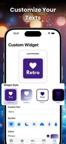 IScreen MultiWidgets+ iPhone screenshot