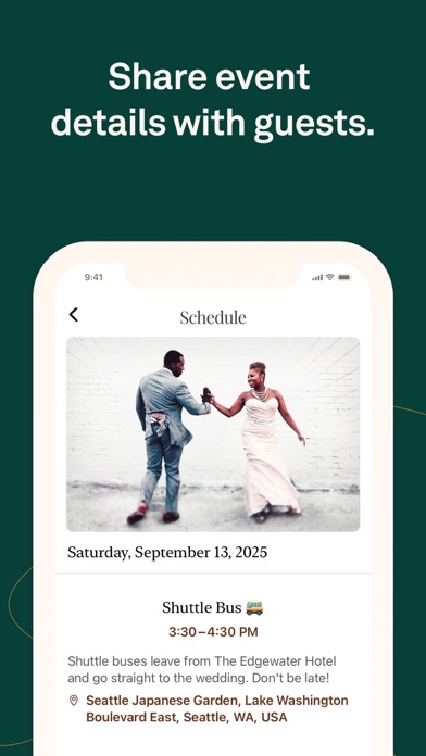 Joy Wedding Planner & Website Screenshot