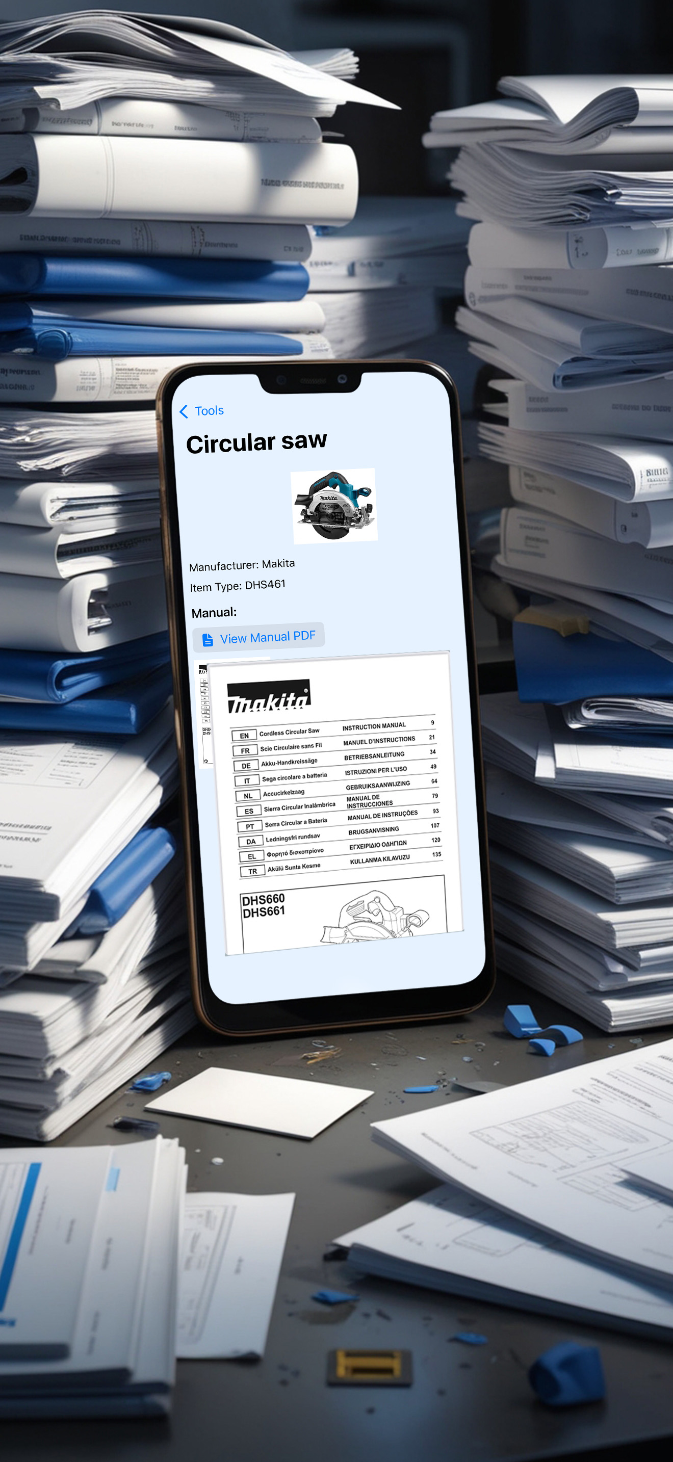 Manual Organizer screenshot 4