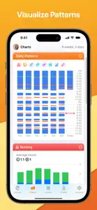 Mango Baby Newborn Tracker Log screenshot #3 for iPhone