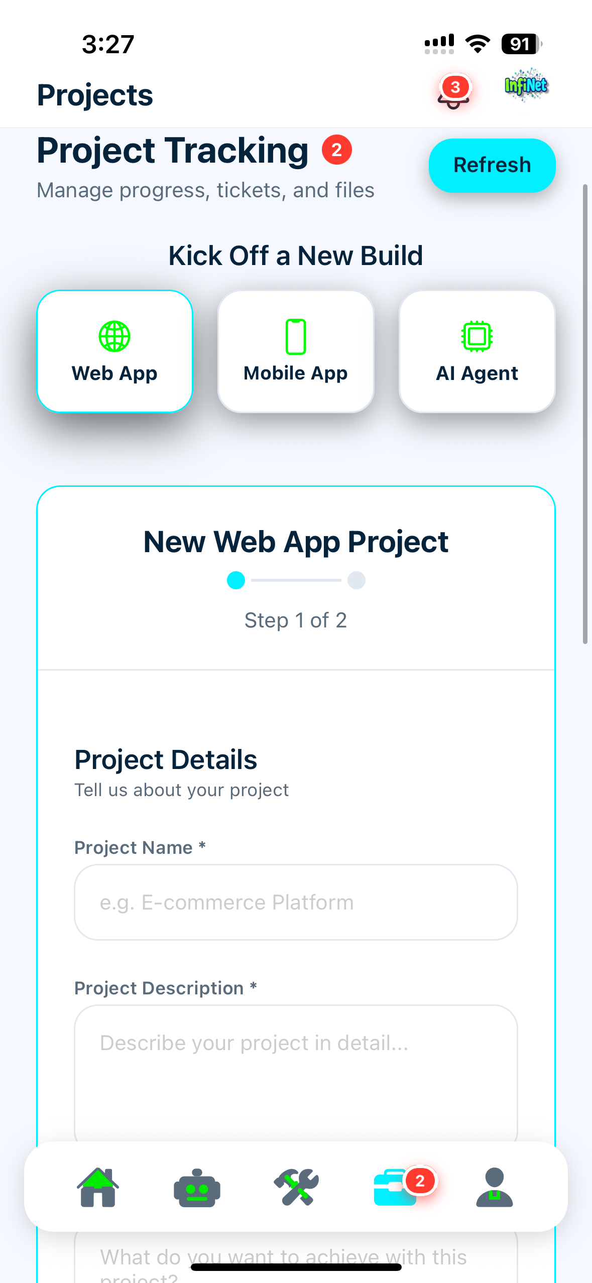 InfiNet Hub