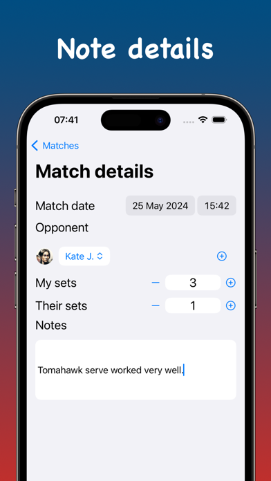 Matches Tracker Screenshot 3 - AppWisp.com Matches Tracker Screenshot 3 - AppWisp.com