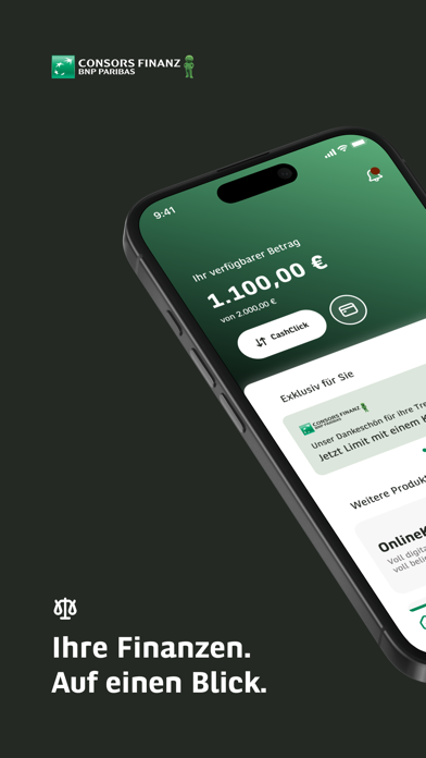 Screenshot #1 pour Consors Finanz Mobile Banking