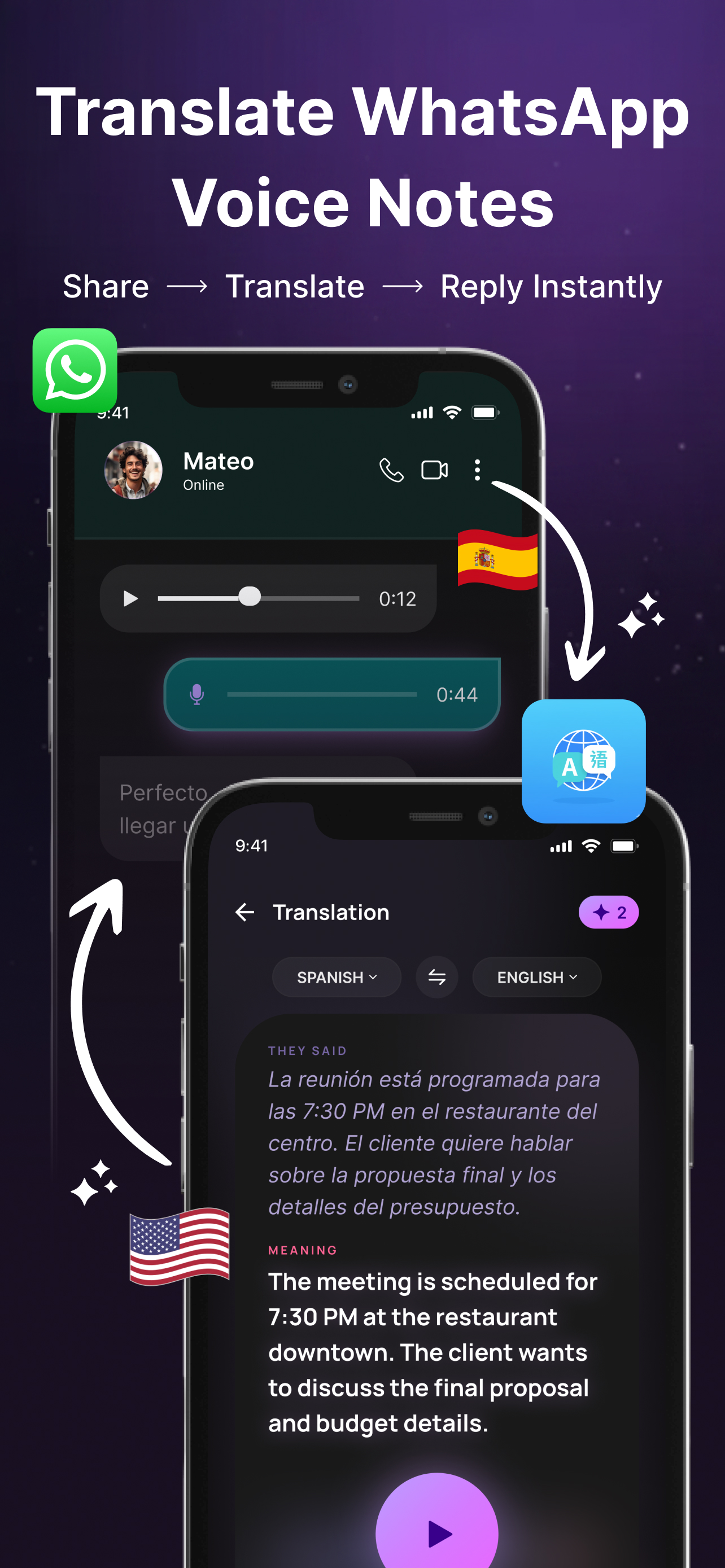 AI Voice Clone: Translator screenshot 4