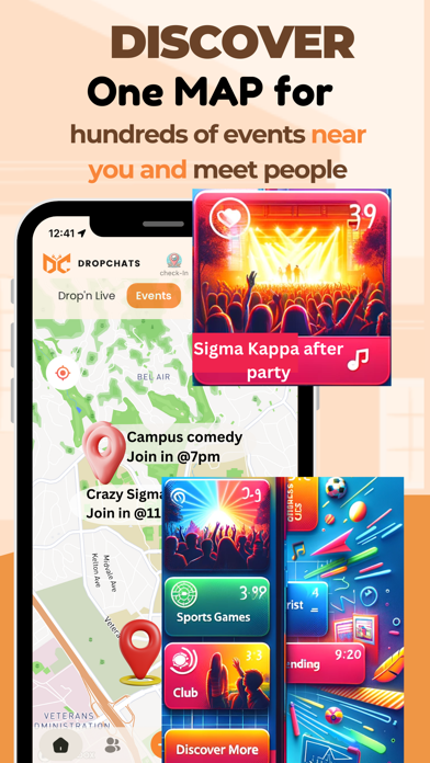 Dropchats iPhone screenshot 5 - Social Networking app