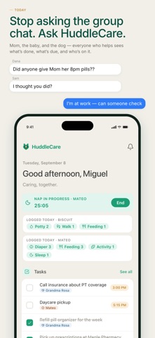 HuddleCare: Caring, Together Screenshot 1 of 9