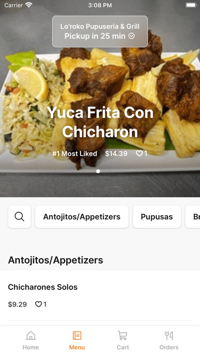 Lo'roko Pupuseria & Grill Screenshot