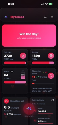 MyTempo™ screenshot