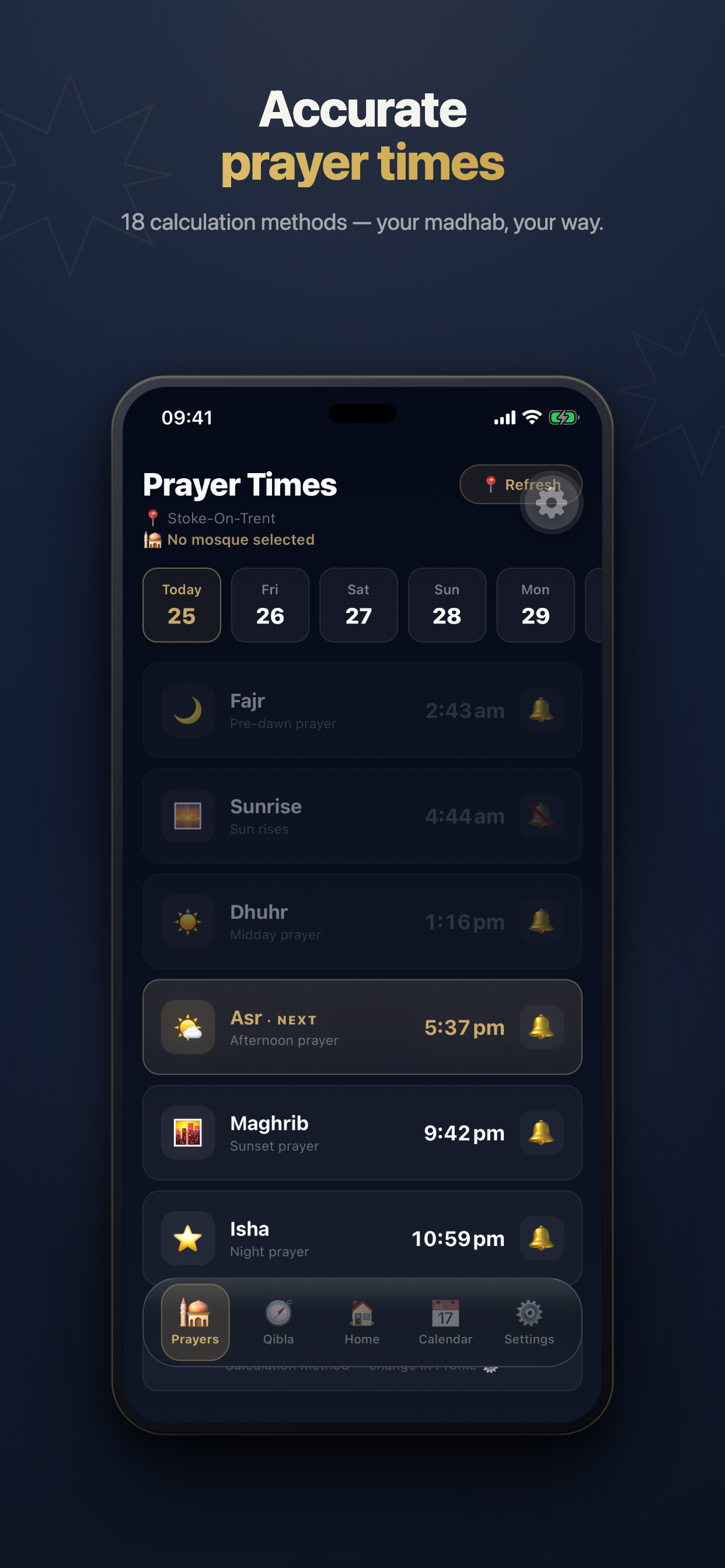 QiblaFlow: Prayer Times screenshot 6