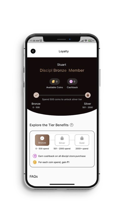 Discipl: Fitness & Cashback Screenshot