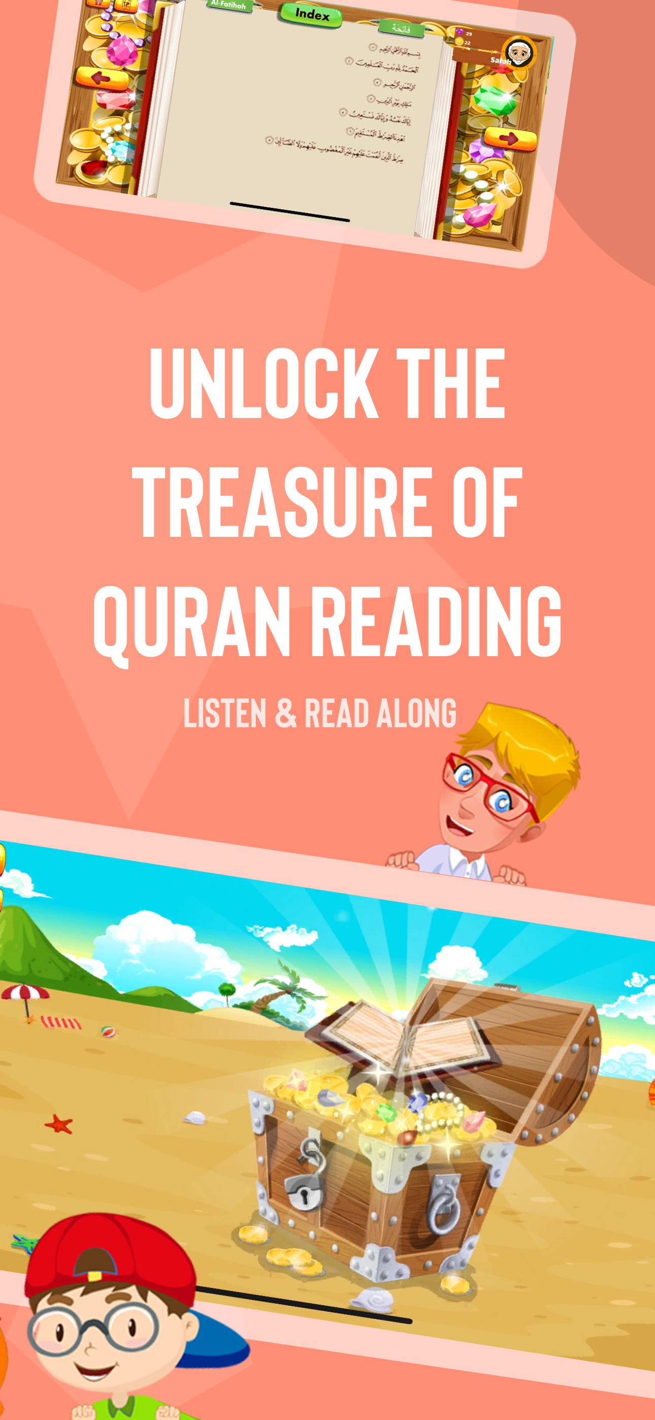 Quran Treasure Island for Kids screenshot 5