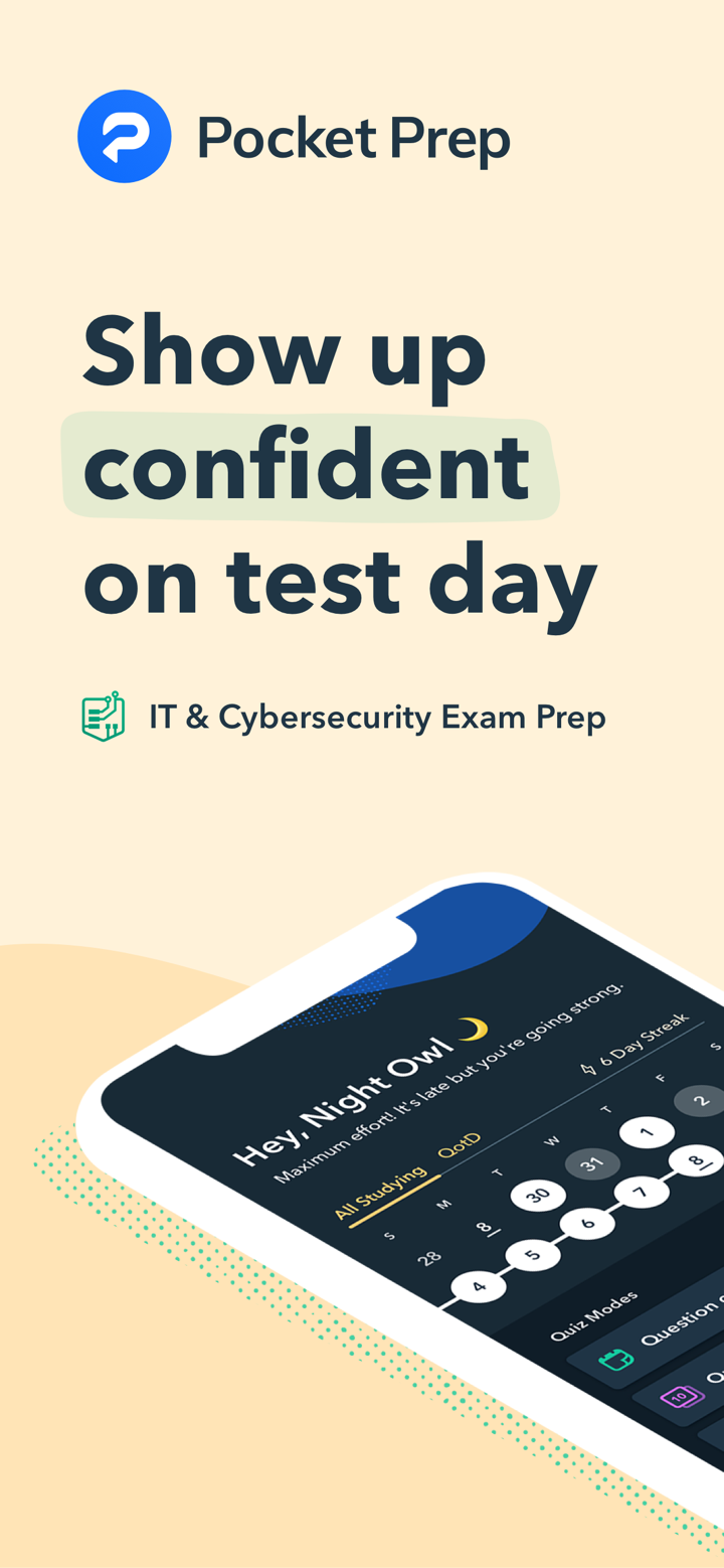 Pocket Prep IT & Cybersecurity screenshot 1