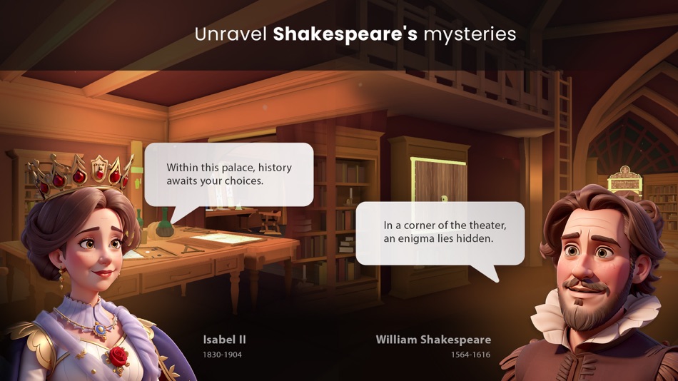 #5. Historical Escape Room - game (iOS) By: Intelectiva