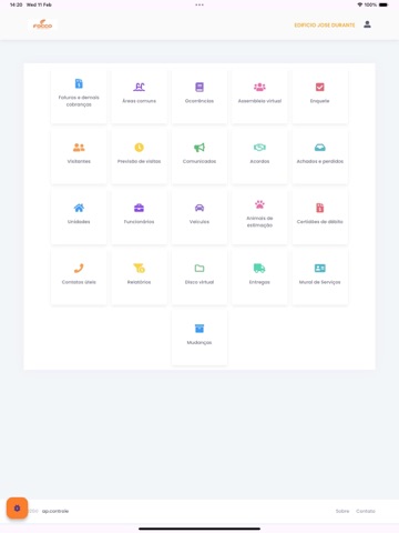 Focco Adm de Condominios iPad screenshot