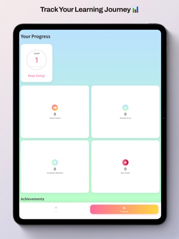 Learn Korean - Match Game iPad screenshot