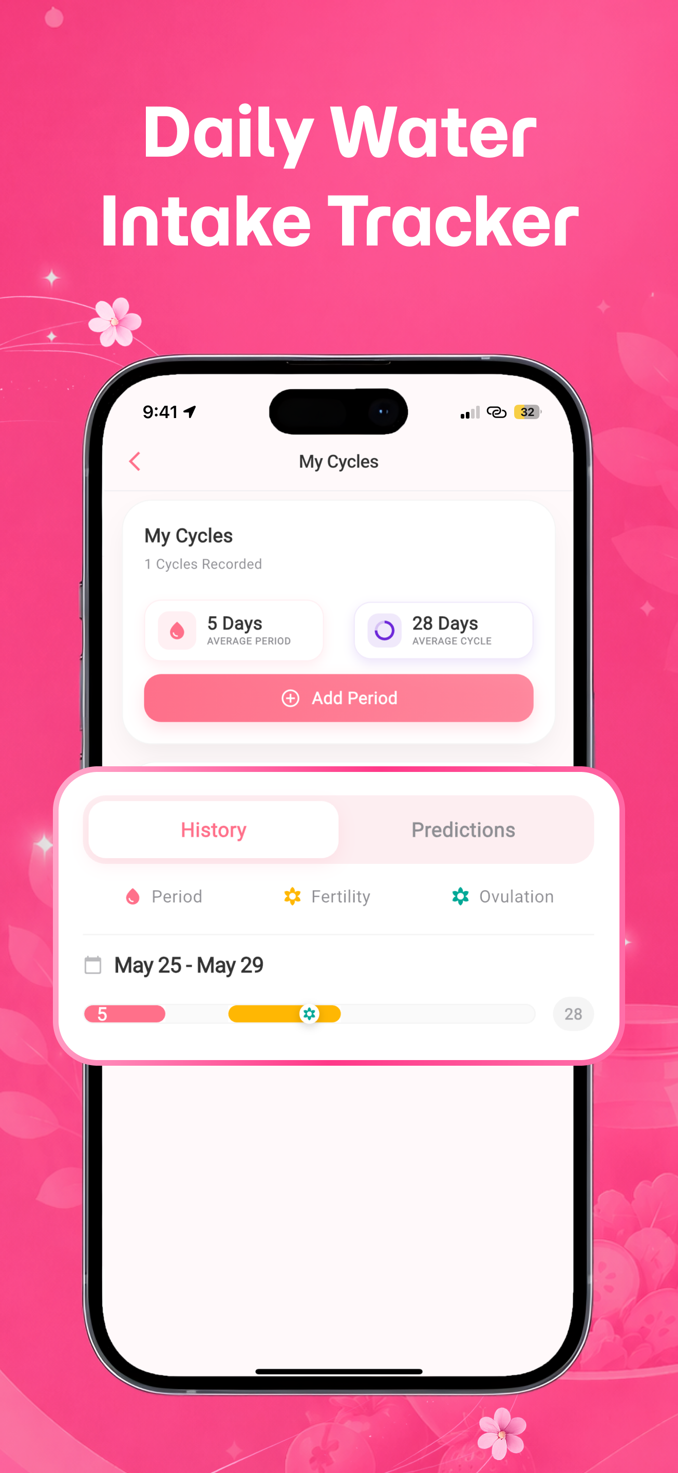 Period Tracker: Cycle & Baby screenshot 9