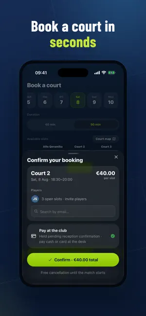 Padel X Kosova screenshot 4