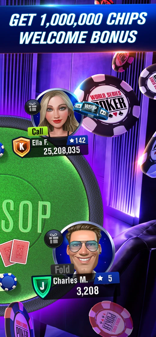 WSOP Texas Holdem Poker Game screenshot 4