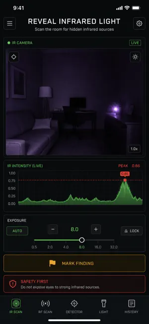 Spy Cam Detector: Bug Radar screenshot 3