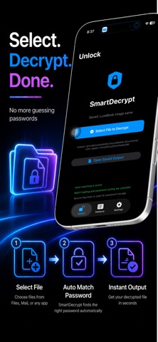 SmartDecrypt PDF ZIP screenshot