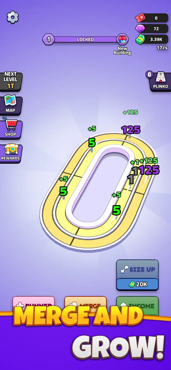 Idle Cash Run - Digit Clicker Hack screenshot 4 - iOS game interface