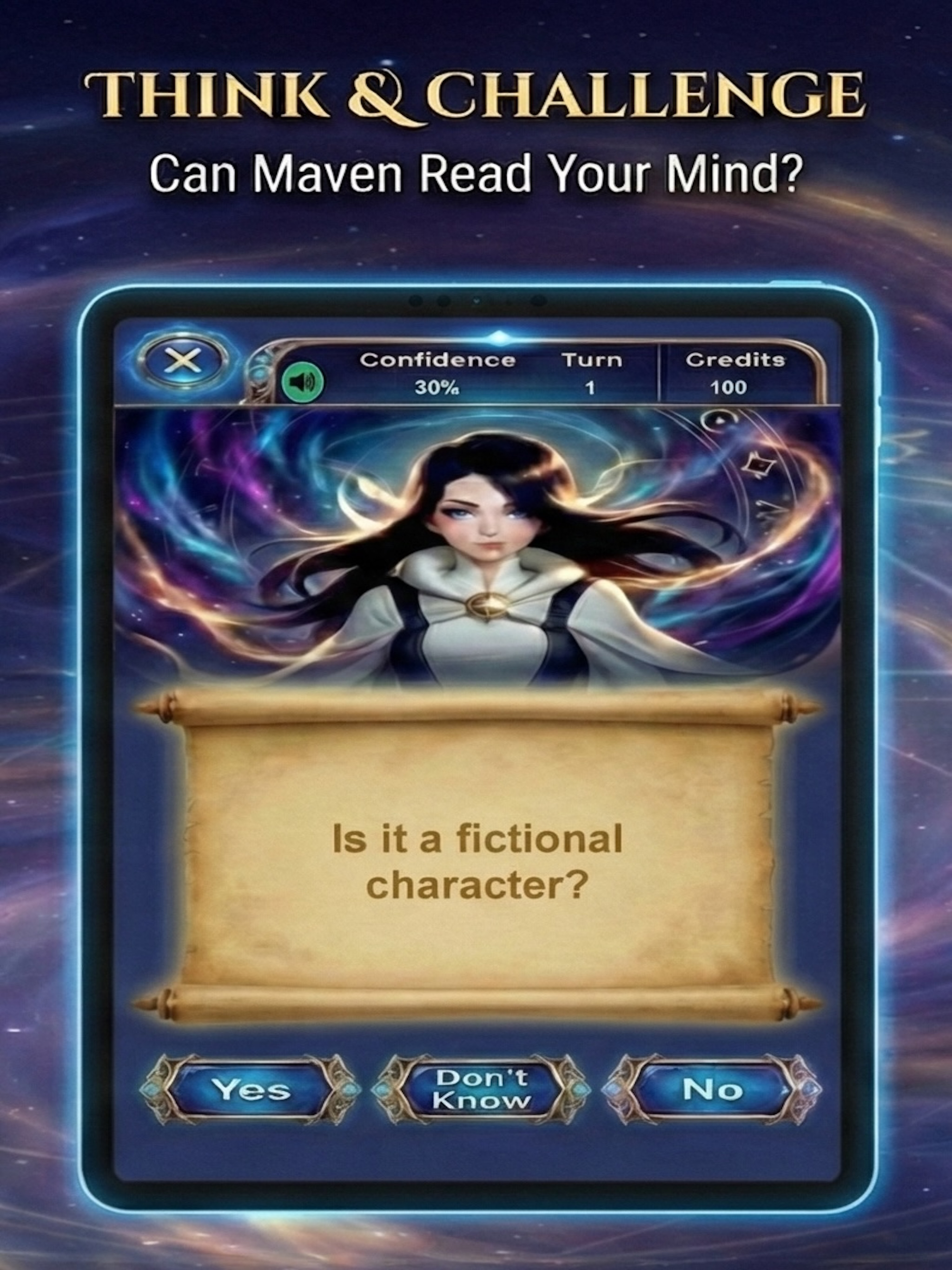 Mind Reader, Mystic Maven Game