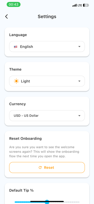 Tip And Split Screenshot 4 of 4