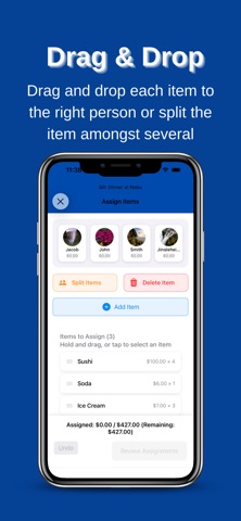 DivideIt: Easy Bill Splitting screenshot