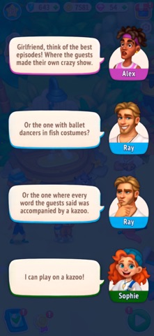 Secrets of Paradise Merge Game iPhone screenshot