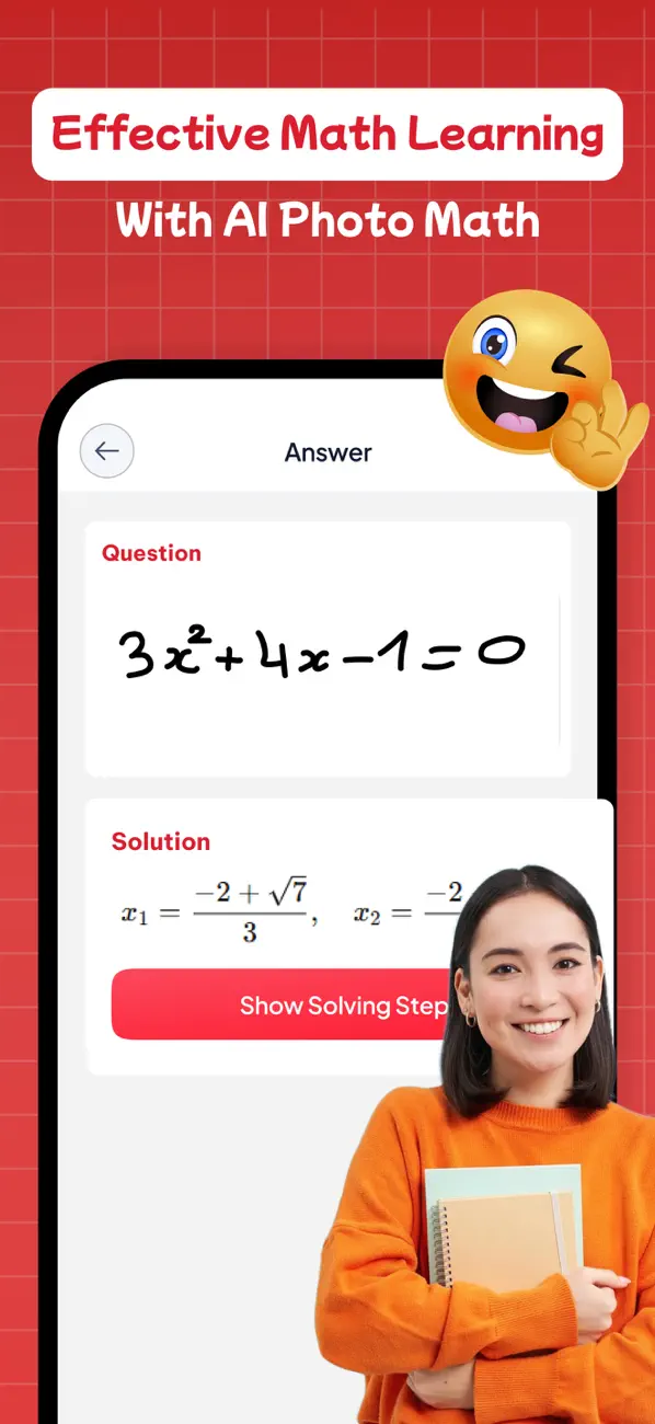 Screenshot #1 pour Ai Math - Scan & Solver