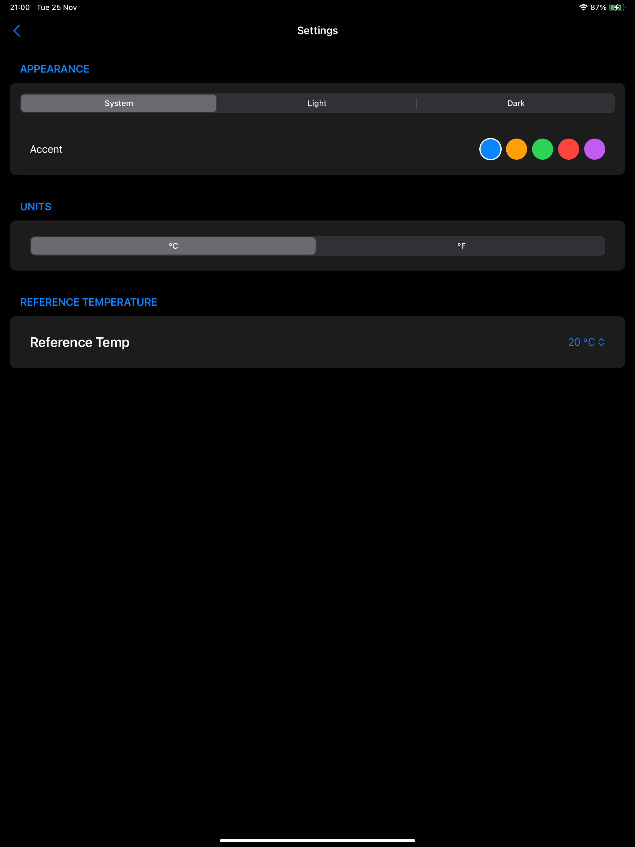 Thermal Growth: Offset Calc