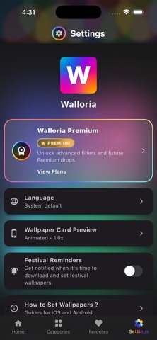 Walloria - HD Wallpapers Screenshot 10 of 10