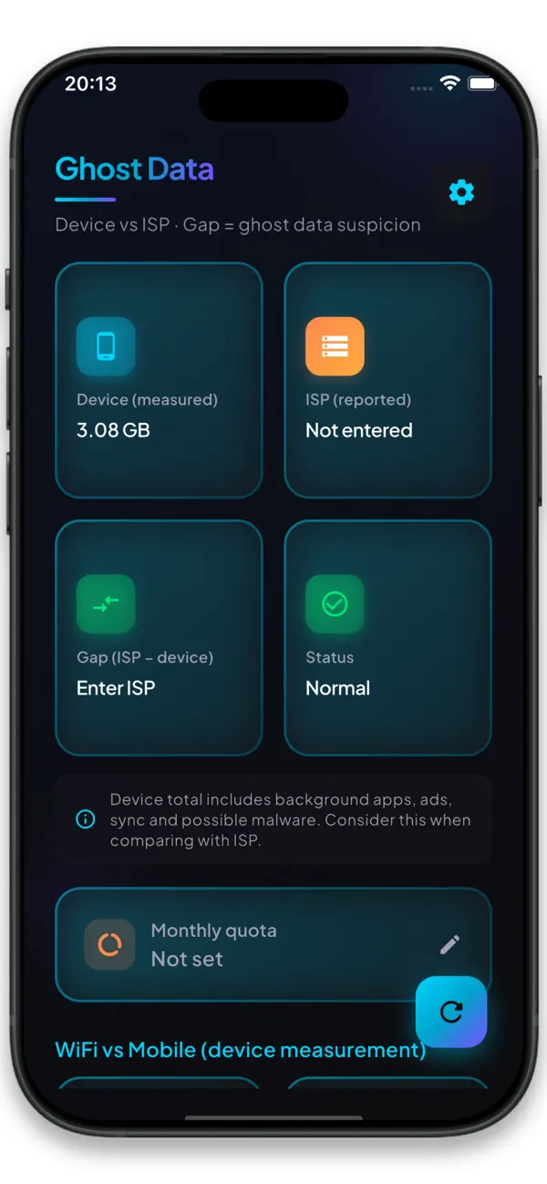 Screenshot #1 pour Ghostdata