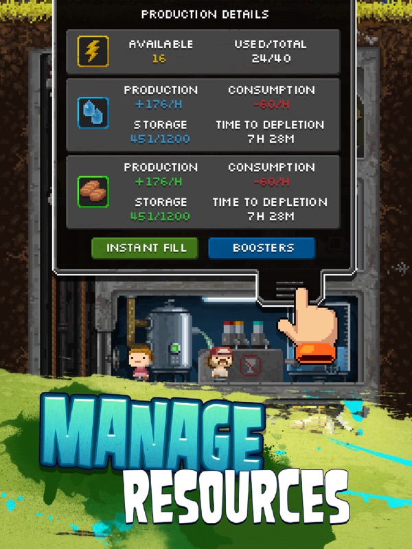 Pixel Shelter: Zombie Survival screenshot 8