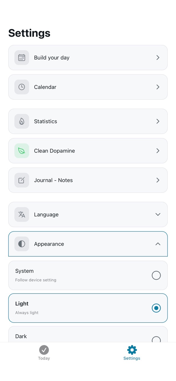 iPhone screenshot