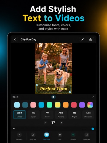 Movie Maker with Music: MixVid iPad screenshot