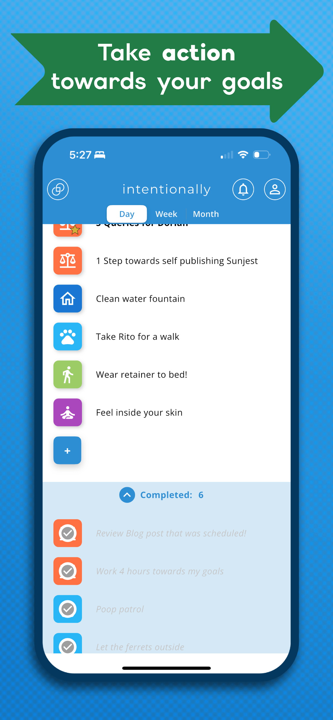 Intentionally: Purpose Planner screenshot 4