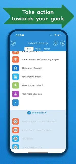 Intentionally: Purpose Planner screenshot 4