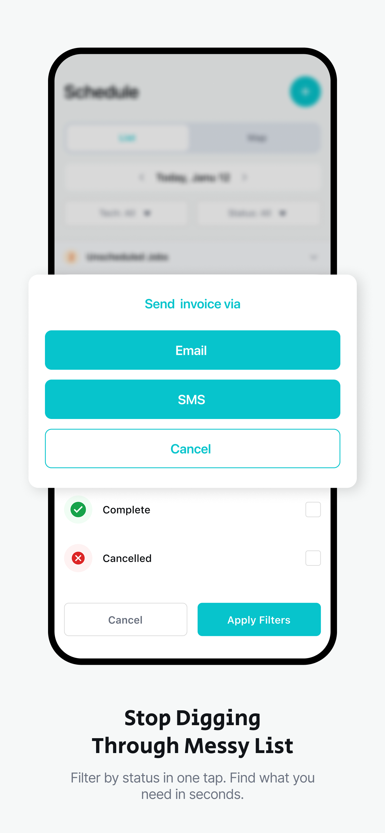 AllBetter Field: FSM Software