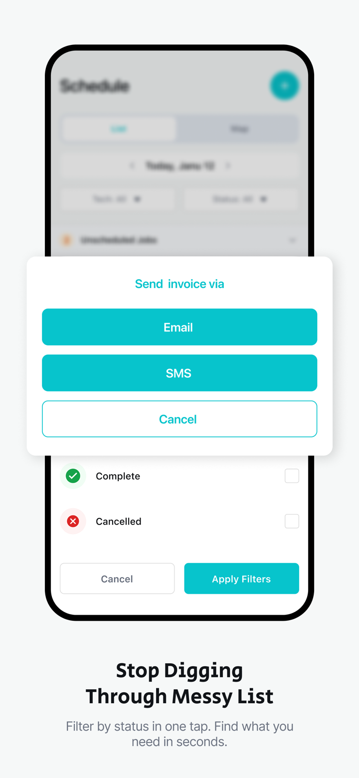 AllBetter Field: FSM Software screenshot 8