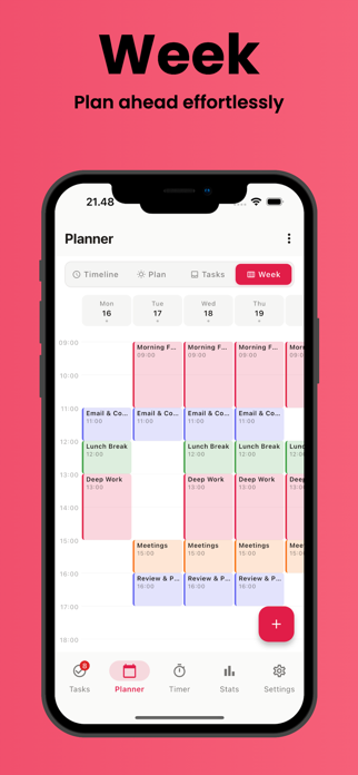 DayStack: Todo & Pomodoro Screenshot 2 of 6