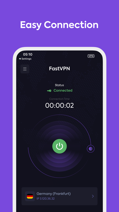 Fast VPN: Secure & Unlimited Screenshot
