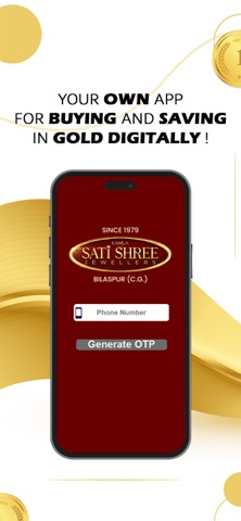 SATI SHREE JEWELLERS AND GEMS iPhone screenshot