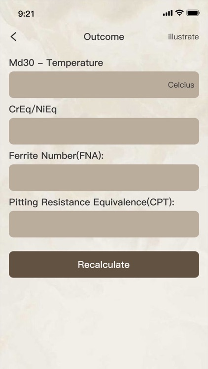 Steel material calculation