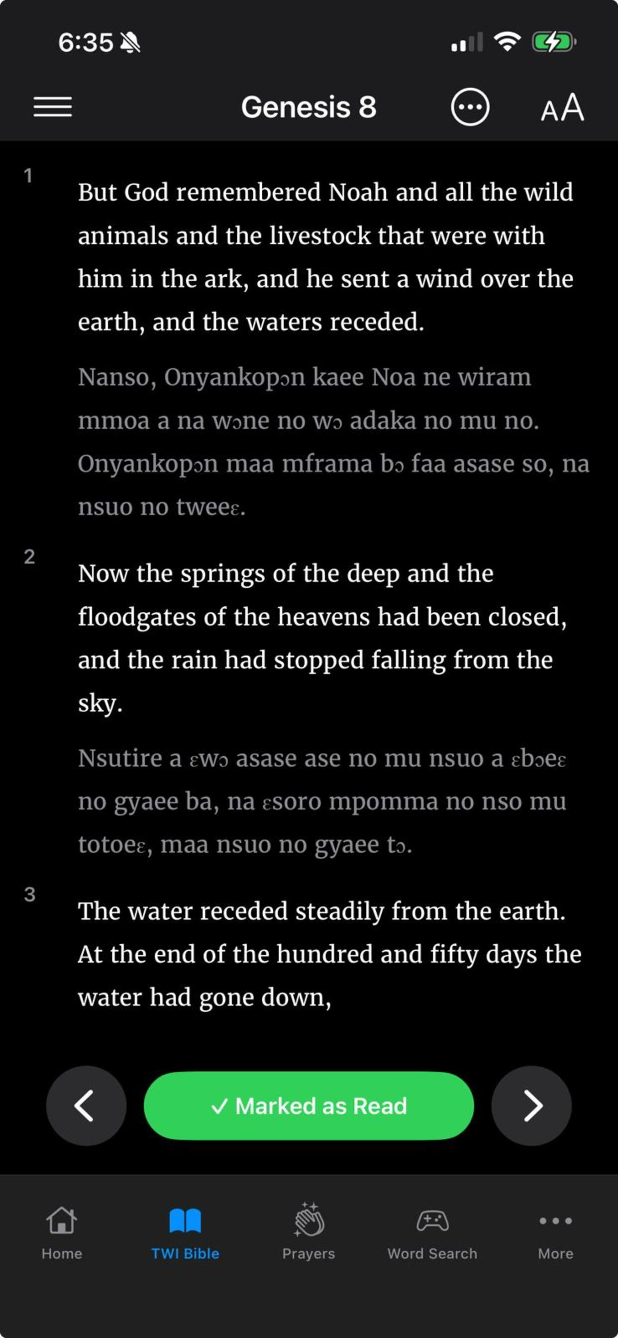 Asante TWI  Bible