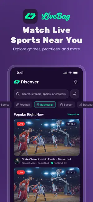 LiveBag screenshot 1