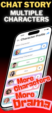StoryAll: Chat Story, AI Voice iPhone screenshot