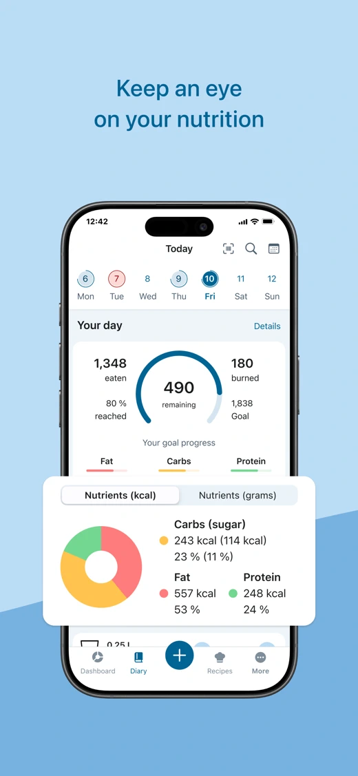 Fddb AI Calorie Counter & Diet screenshot 8